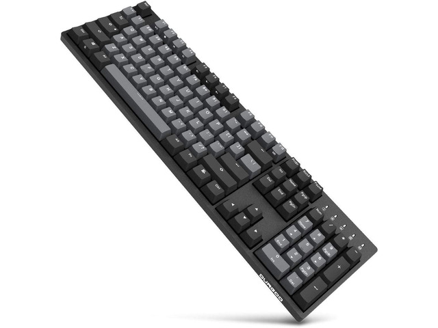 Heavy Duty Mechanical Keyboard with Cherry MX Brown Switches N-Key ...