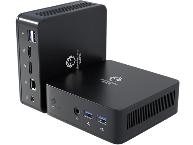 GenMachine Mini PC AMD Ryzen 7 3750H,16GB RAM 512GB M.2 NVMe SSD, AMD ...