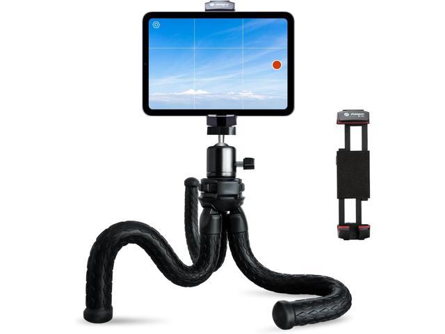 Fotopro ipad Tripod 360 Degree Ball Head for Camera Cold Shoe Tablet Phone  Tripod Mount Flexible Tripod Stand for Video Recording Vlogging Selfie Live  Streaming Makeup