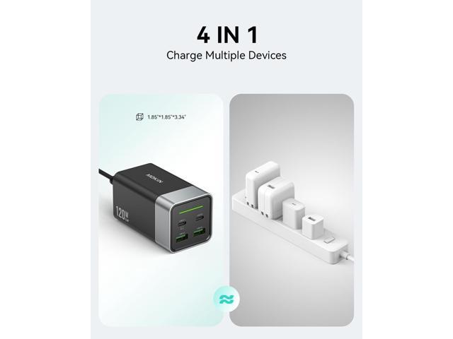 MOKiN 100W USB C Gan Charger - Fast Charging Power Adapter – Mokin
