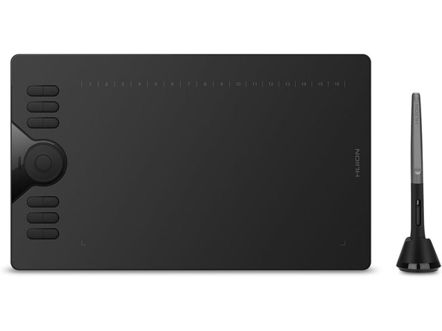Compatible Drawing Drawing Tablet HUION HS610 Graphic Tablet with Battery-Free Stylus 8192 ...