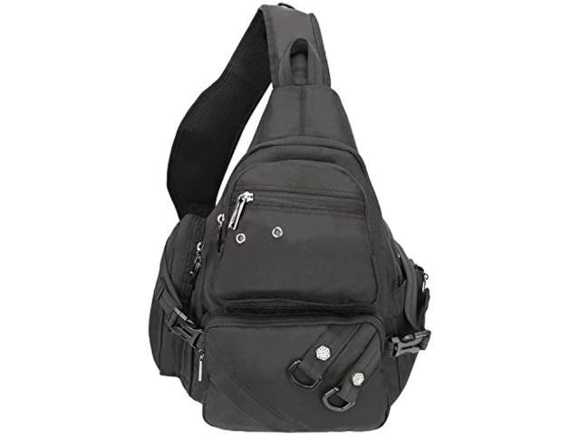 Vanlison Canvas Backpack Shoulder Bag Rucksack Large