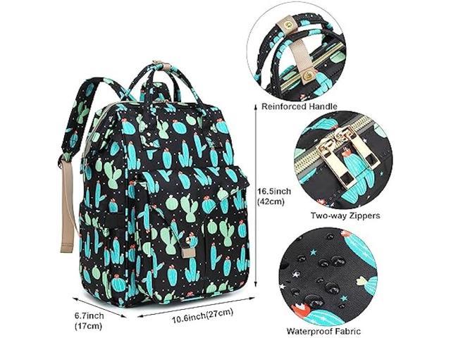 Ocraho Lunch Bag Backpack Insulated Cooler Lunch Box Backpack,Travel Laptop  Backpack with USB Port for Women Men Fits 15.6 Inch LaptopPink 