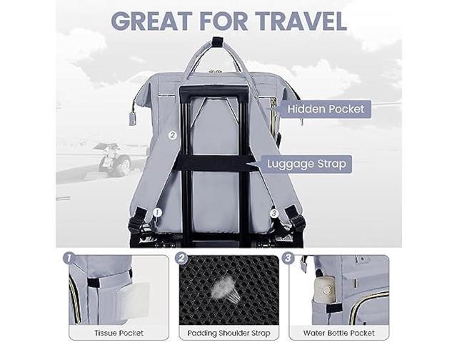 G4Free Travel Backpack For Women Men 40l Carry On Waterproof Large