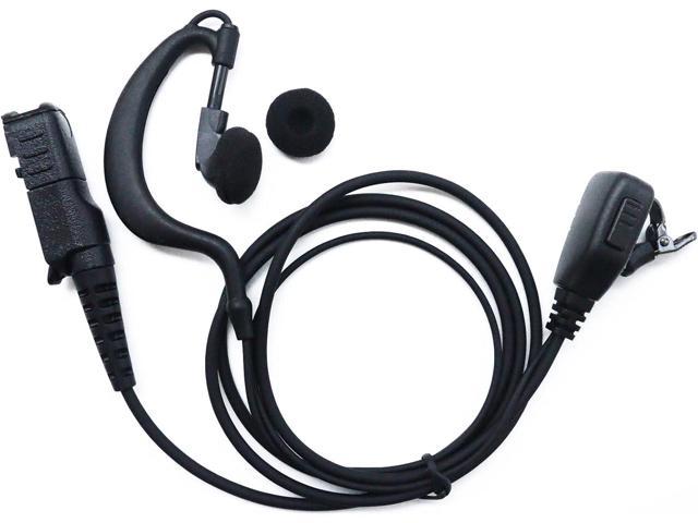 Bluetooth Wireless Headset & PTT Key for Motorola KENWOOD Ham Radio  Earphone