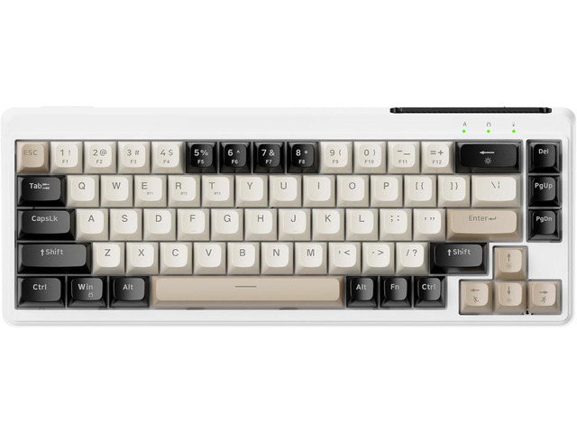 M68 65% Wireless Gaming Keyboard,Bluetooth/2.4GHz/ Wired Tri-Mode ...