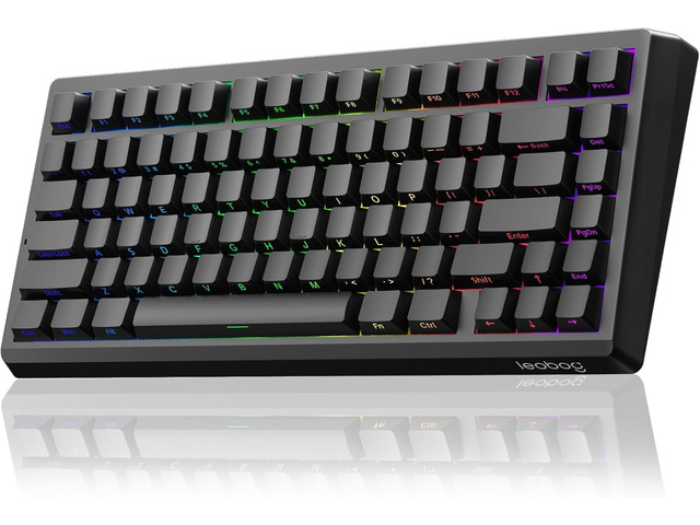 LEOBOG A80 RT Hall Effect Gaming Keyboard Wired, Rapid Trigger Magnetic ...