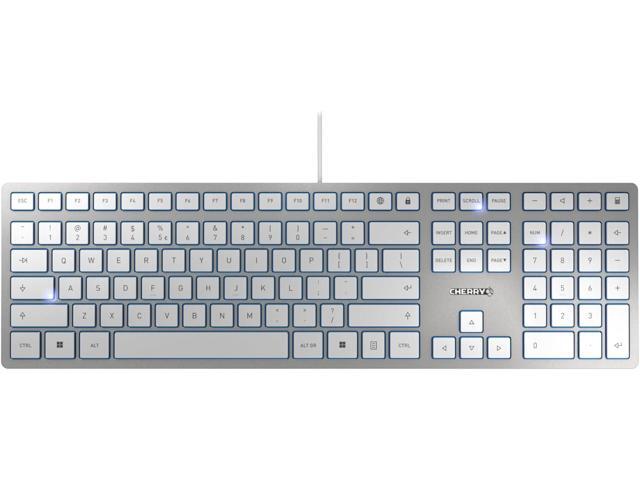 Cherry KC 6000 Slim Keyboard - USB Interface - English (US) - SX ...