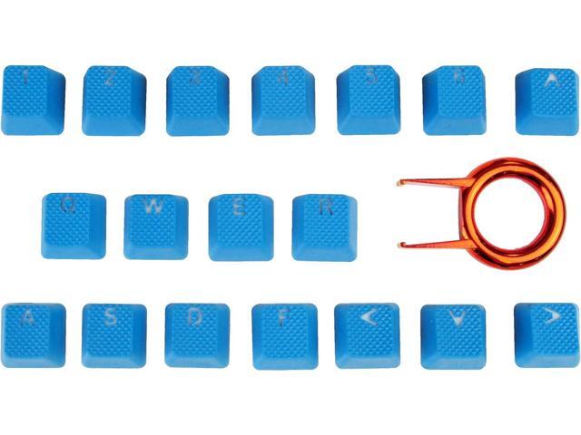 Taihao Sky Blue Rubber TPRGaming Backlit Keycaps Set for Cherry MX ...