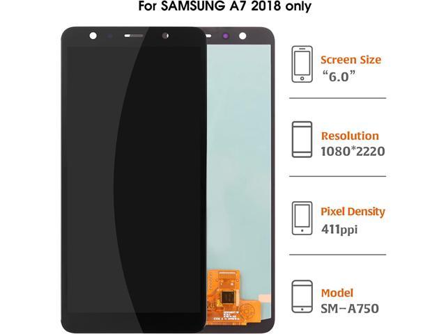 lcd galaxy a7 2018