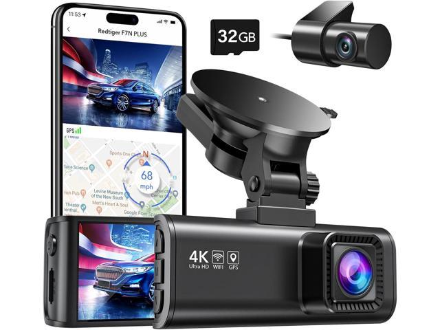 Blueskysea B2W 1080P Dual Dash Cam Front and Inside Dashcam