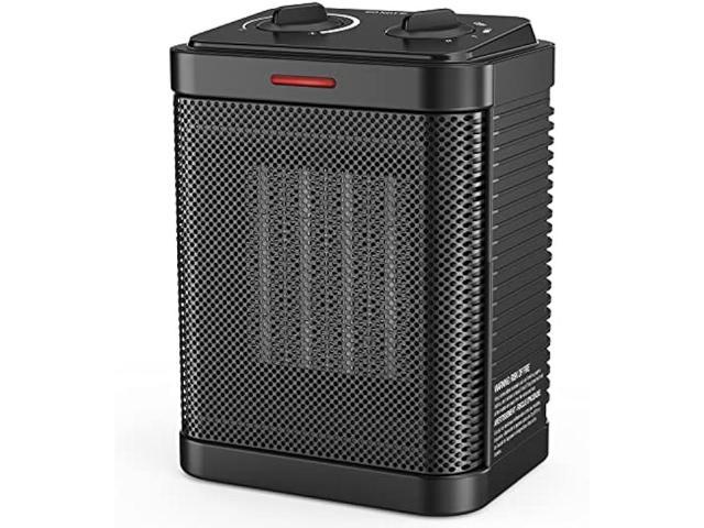 Govee Smart Space Heater for Indoor Use, 1500W Ceramic Tower Heater with  Thermostat APP&Voice Control, Quiet Portable Electric Heater with RGB Night