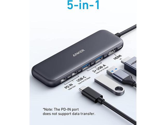 Ugreen Revodok 7-in-1 USB-C Hub, 4K HDMI, 5Gbps USB-C & USB-A Data