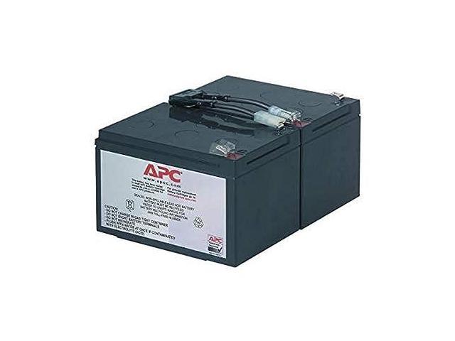 APC UPS Battery Replacement, RBC6, for APC Smart-UPS SMT1000, SMC1500 ...