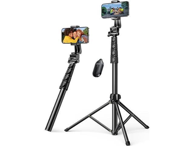 ATUMTEK 49 Selfie Stick Tripod, Stable Tripod Stand with Detachable  Bluetooth Remote, Compatible with iPhone 14 Pro Max/14 Plus/14/13/12/11,  GoPro