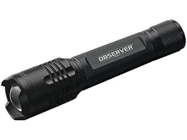 Observer Tools 1000 Lumen Pocket LED Rechargeable Flashlight, Tactical ...