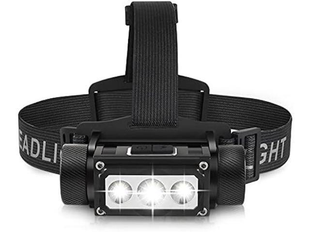 Headlamp Rechargeable, 100000 Lumen Super Bright LED Headlight