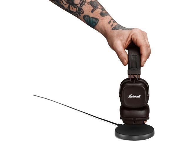 Marshall Major IV On-Ear Bluetooth Headphones, Brown 
