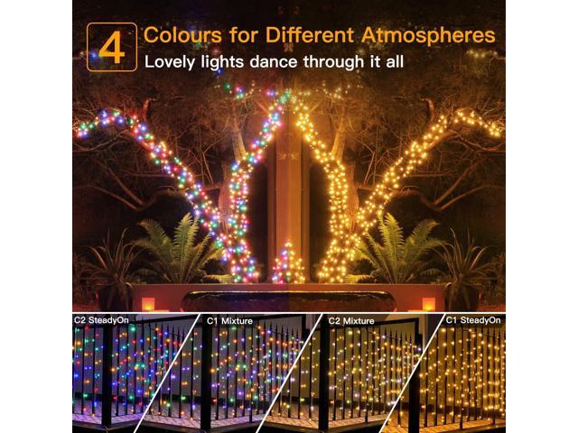 Ollny Christmas Lights, 131FT 400 LED Color Changing Christmas Tree Lights  with 11 Modes Remote Cont…See more Ollny Christmas Lights, 131FT 400 LED