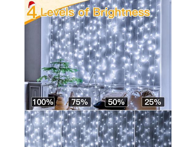 Ollny Outdoor String Lights 800LED 262FT, Waterproof Led Fairy Light with  Remote Plug in 8 Modes, Warm White Christmas Lights for Outside Indoor