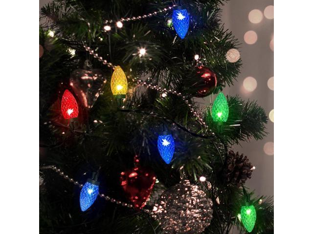 BlcTec christmas lights outdoor 300 led 108ft color changing