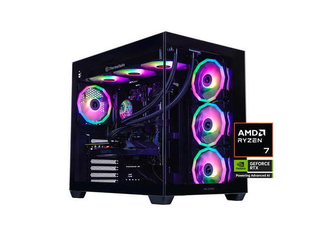Mloong X-Dragon Gaming PC Desktop, AMD Ryzen 7 9800X3D 8 core 4.7GHz(up ...