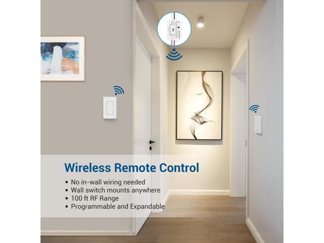 Wireless Remote Control Programmable Electrical Outlet Switch for Light  Household Appliances, up 5m/100FT Operating Range White - China Wireless  Remote Control Switch, Wireless Remote Control Light