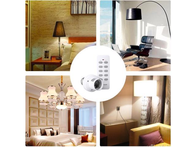 DEWENWILS Remote Control Light Socket, Wireless Remote Light Bulbs