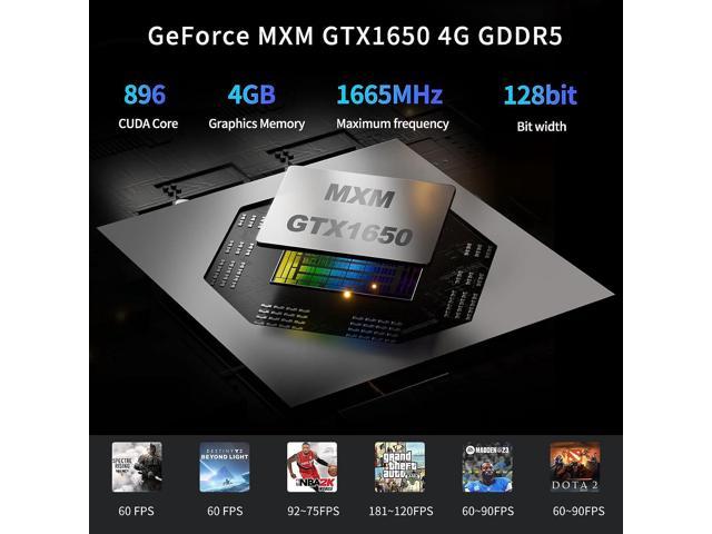 BOESIIPC Mini Gaming PC i9, Desktop Computer Core i9-9900T 2.1-4.4GHz,  Windows 11 Pro, 16G DDR4, 256G NVME SSD, GeForce MXM GTX1650 4G