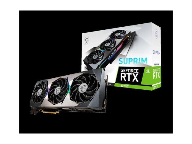 MSI Suprim GeForce RTX 3070 TI 8GB GDDR6 PCI Express 4.0 Video