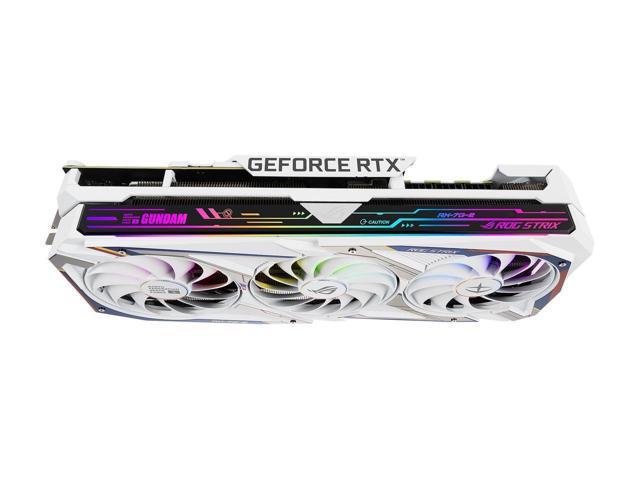 Refurbished: ASUS ROG STRIX NVIDIA GeForce RTX 3080 GUNDAM EDITION ...
