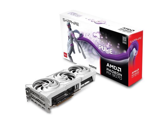 SAPPHIRE PURE Radeon RX 9070 16GB GDDR6 PCI Express 5.0 x16 ATX Graphics Card 11349-02-20G
