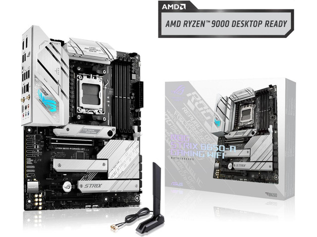 ASUS ROG Strix B650-A Gaming WiFi AMD B650 AM5 Ryzen Desktop 9000 8000 ...