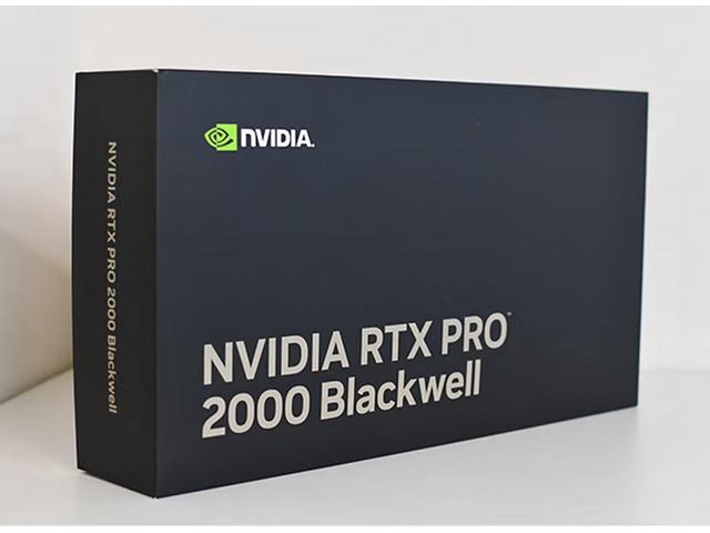 NVIDIA RTX PRO 2000 Blackwell Graphic Card, 16 GB GDDR7 ECC - PCIe 5.0 ...