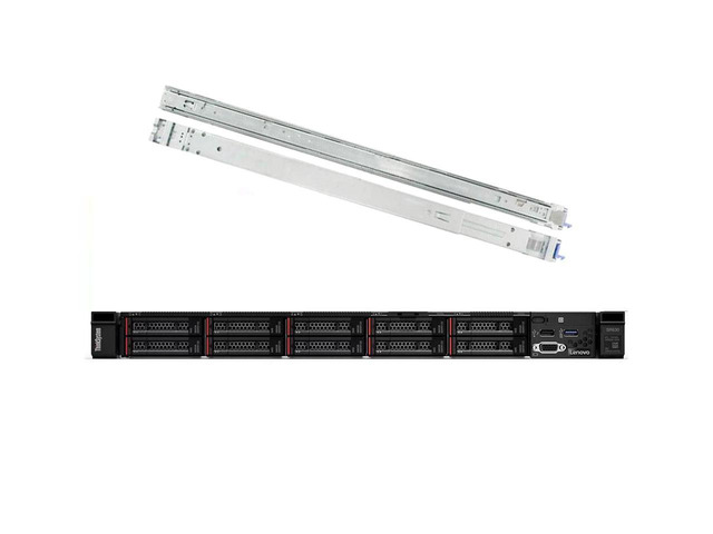 Lenovo ThinkSystem SR630 7X02A0CGNA 1U Rack Server - 1 x Intel Xeon ...