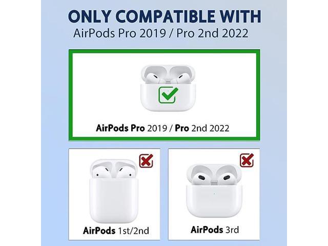 APOSU Cute Airpods Case, Silicone 3D Backpack Airpods Cover with  Keychain&Metal Strap Designed for Apple AirPods 1 & 2 (Purple)