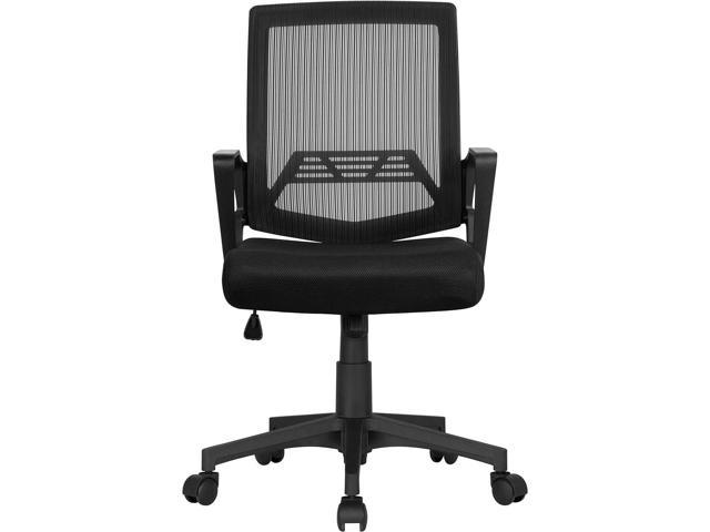  Flysky Ergonomic Office Desk Chair Breathable Mesh Swivel  Computer Chair, Lumbar Back Support Task Chair, Office Chairs with Wheels  and Flip-up Arms,Executive Rolling Chair : Home & Kitchen