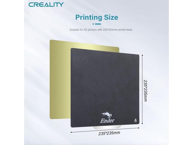  Wefuit 3D Printer Build Plate 235x235mm Double-Sided Texture  PEI Sheet Flexible Surface Printing Platform Bed for Creatily K1/Ender-3  S1/Ender 5 S1/Ender 3 S1 Pro/Ender-3 V3 KE(Without Magnetic Base) :  Industrial 