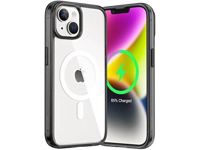  Encased Magnetic Case with Wireless Charger Included - Designed  for Samsung Galaxy S23 - Compatible with MagSafe Accessories (Clear/Black)  : Cell Phones & Accessories