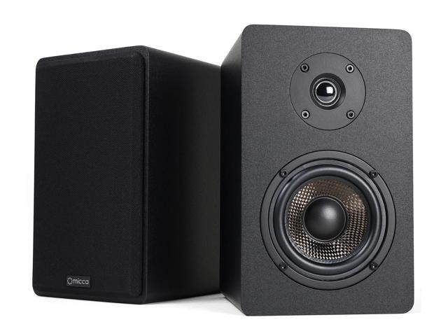 Micca MB42X Advanced Bookshelf Speakers for Home Theater Surround Sound ...