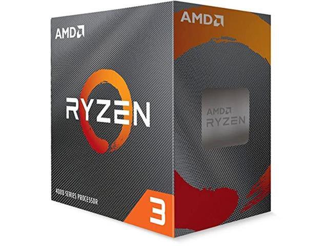 AMD Ryzen(tm) 3 4100 4-Core, 8-Thread Unlocked Desktop Processor with ...