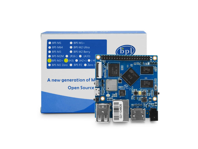 youyeetoo Banana pi M2 Plus (BPI-M2+) Singal Board Computer 1GB RAM 8GB ...