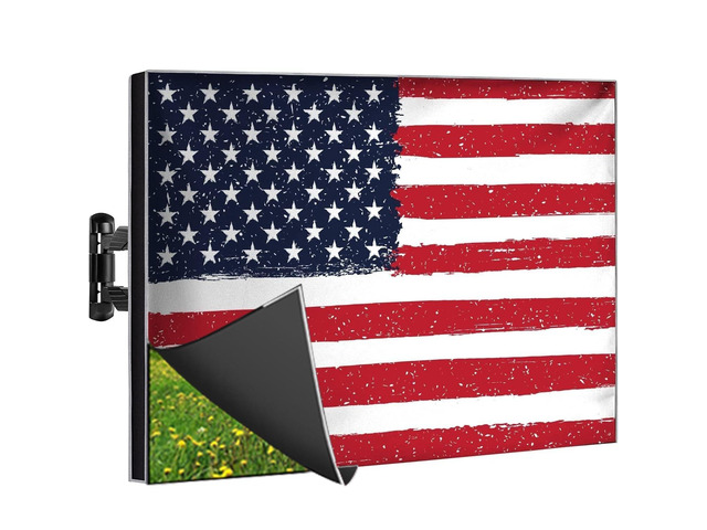 Move Screen Protection Outdoor TV Cover 85 Inch Weatherproof and Waterproof TV Covers ...