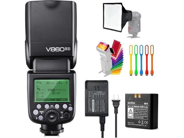 Godox V860II-S High-Speed Sync GN60 1/8000 2.4G TTL Li-ion Battery