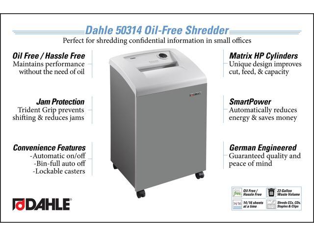Dahle Shredder Oil Reduces Friction and Optimizes Performance in Paper  Shredders, For Use In All Shredders