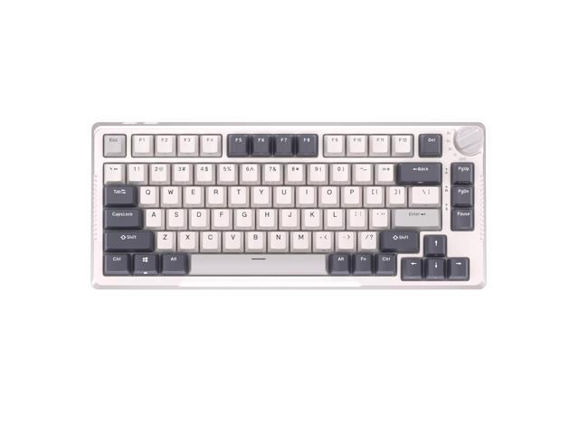 RK H81 Royal Kludge Gasket Structure Tri-mode Mechanical Keyboard 81 ...