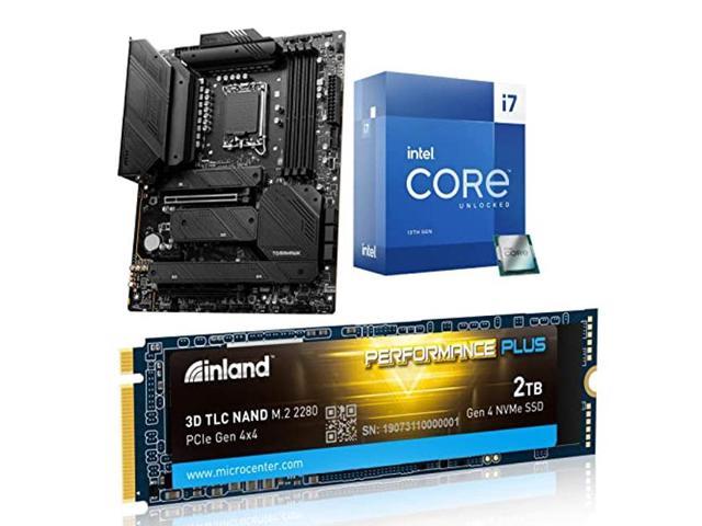 Intel Core i7-13700K Desktop Processor 16 (8P+8E) Cores Bundle with LGA1700 MSI MAG Z790 Tomahawk WiFi DDR4 MB and Inland 2TB Gen4 2280 SSD