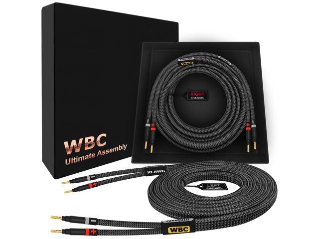 10 Foot - WORLDS BEST CABLES - Ultimate - 12 AWG - Ultra-Pure OFC