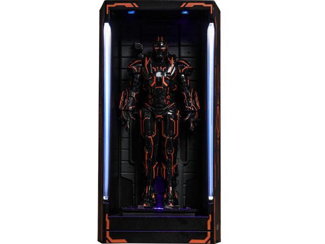 Figure Hot Toys MMSC013 - Marvel Comics - Iron Man 2 - Neon Tech War Machine Hall Of Armor Miniature Collectible