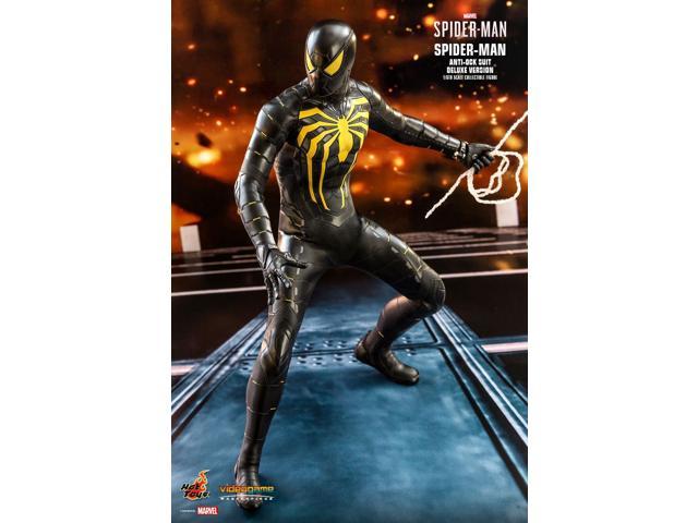 Hot Toys (VGM45) Marvel's Spider-Man (PS4) – Spider-Man (Anti-Ock Suit)  1/6th Scale Collectible Figure (Deluxe Version)